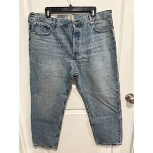 Everlane Men's The Relaxed Straight Fit Jean 100% Organic Cotton Denim Sz 33x28